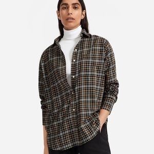 Women’s Everlane Lightweight Flannel Shirt Size 00